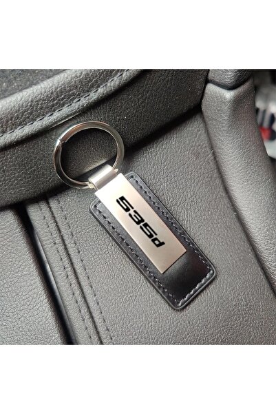INGENIO Breloc Chei Auto 535d Piele Ecologica compatibil BMW