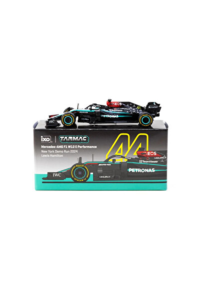 TOYFEST Tarmac Works 1/64 Mercedes-Amg F1 W12 E New York Demo Run 2024 Lewis ...