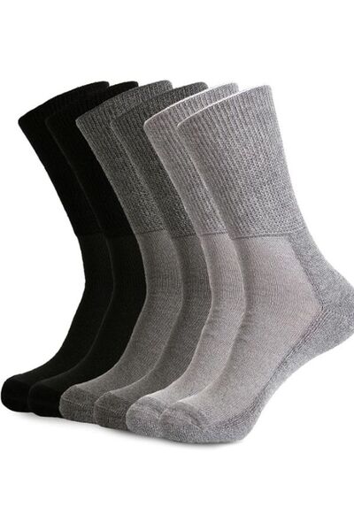 Modern Comfort GRİ BAMBU DİYABETİK ŞEKER ÇORABI
