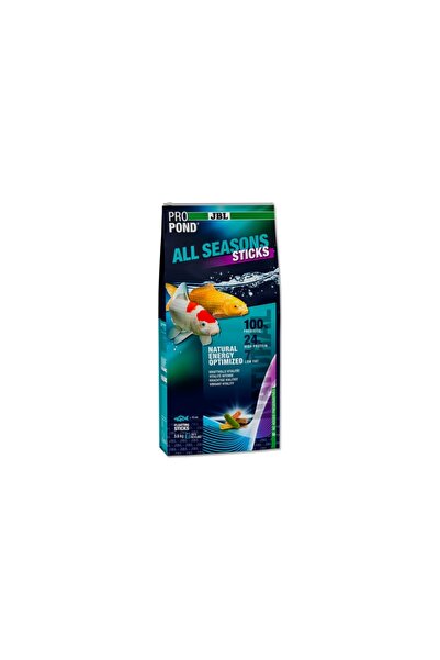 JBL Propond All Seasons Sticks 100gr (Açık) Japon ve Koi Yemi Kilitli Poşette...