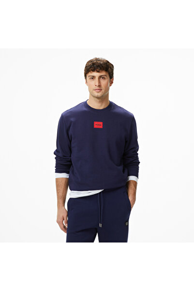 HUGO Diragol 212 Erkek Lacivert Sweatshirt