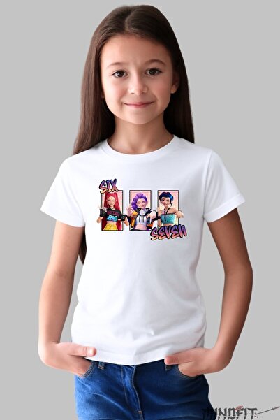 GILDAN Tricou Huntrix Six Seven Trio Star Iconic