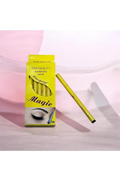 TİARAA Black eyeliner, eye tightening pen, 12 pieces