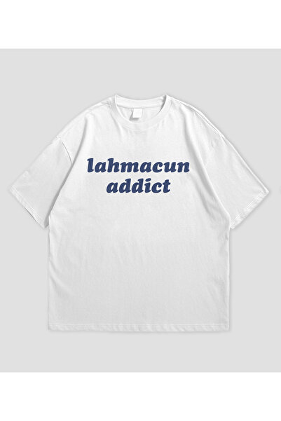 SVART WEAR lahmacun zavisnik Unisex majica prevelikog kroja
