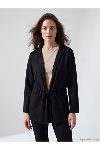 LC Waikiki Nevavm Shawl Collar Women's Cardigan with a Difference