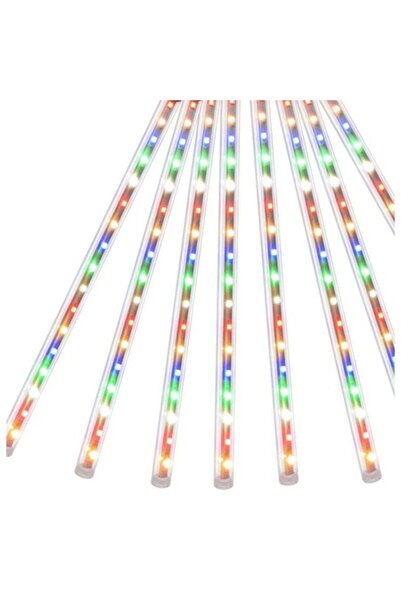 Goliat Set 10 șiruri luminoase LED 100cm, Goliat, Alb