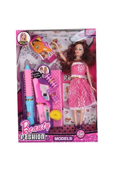 Goliat Doll with hair styling accessories, Goliat, 32.5x23cm, set