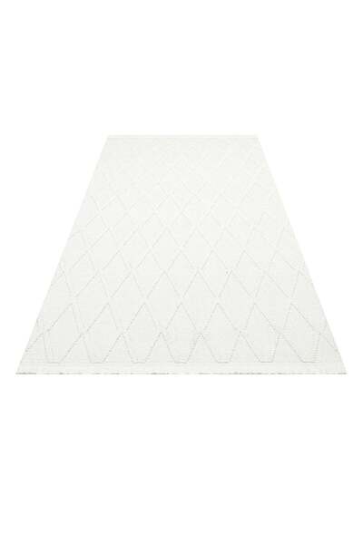 halinet Halı.Net White Modern Washable Non-Slip Living Room Carpet Eco-Cozy-4...