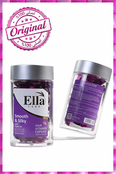 ella care Ela Vitamin Hair Argan Oil Capsules Give Your Hair the Sunshine Ene...
