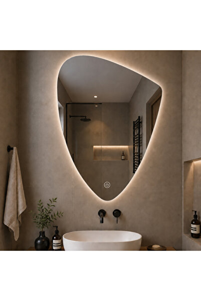 Futura ΚΑΘΡΕΦΤΗΣ ΜΠΑΝΙΟΥ LED ΑΝΑΠΟΔΗ ΣΤΑΓΟΝΑ 60X80CM