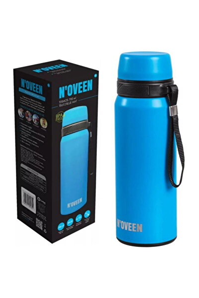 Noveen Termos 700 ml, cu curea, TB612 Blue Mat