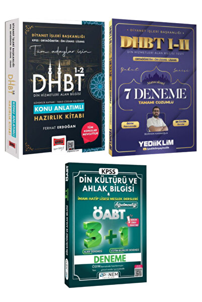 Yargı Yayınları 2026 KPSS-Ortaöğretim-Ön Lisans-DHBT 1-2 Tüm Adaylar İçin Kon...