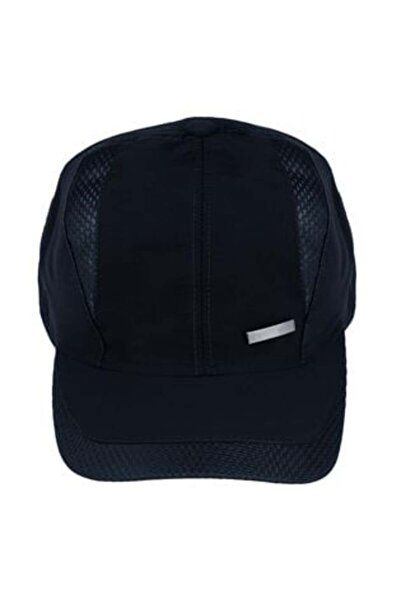 SHOPIENS Blue Cap with Mesh & Metallic "SPORT" Vignette for Men