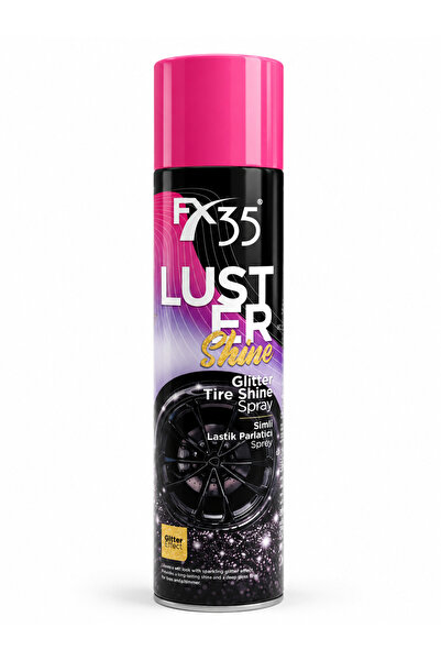 FX35 Luster Shine Simli Lastik Parlatıcı Sprey 600 ML