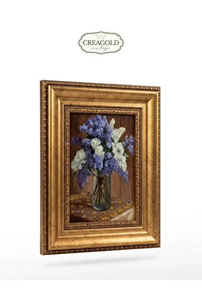 CREAGOLD Bouquet Impérial Vintage Çerçeveli Tablo