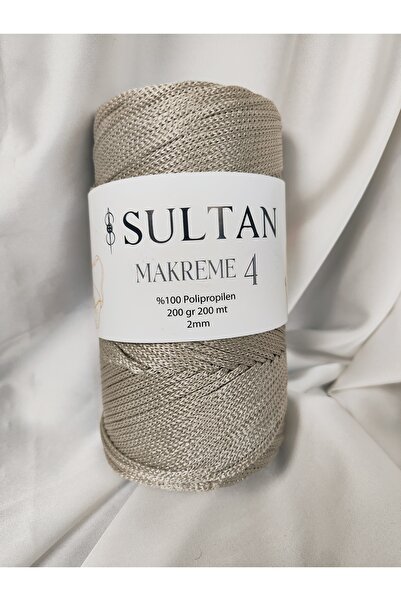Sultan Νήμα Πλεξίματος στο χέρι Stone Macrame 4 (1 Τεμάχιο) - Χρώμα: 024