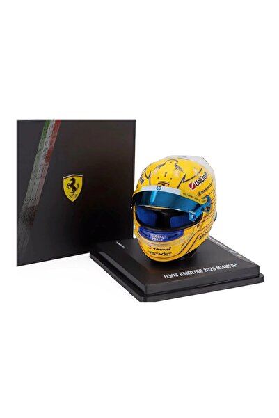 LOOK SMAART Looksmart Ferrari Miami Gp 2025 Lewis Hamilton Diecast Kask 1/5