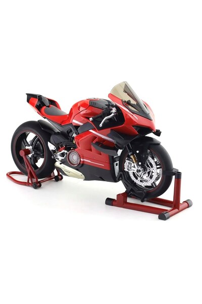 XL XLG Ducati Superleggera V4 1:7 Ölçek Metal Koleksiyon Motosiklet – Işıklı ...