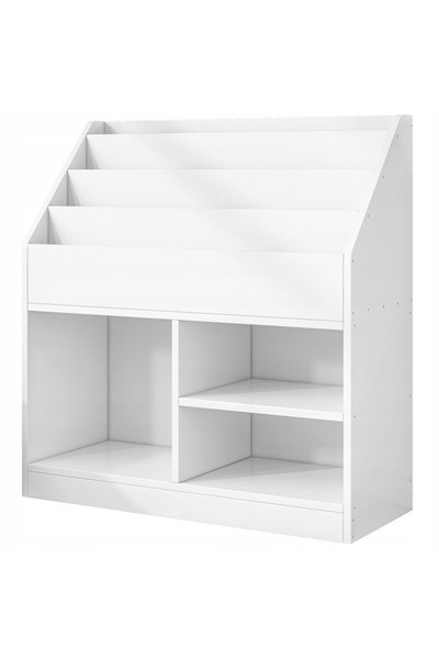 BADU Bibliotecă pentru copii, raft pentru ziare, dulap pentru jucării, biblio...