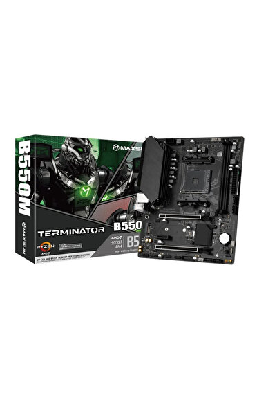 MAXSUN Terminator B550M AMD AM4 DDR4 Micro ATX Anakart