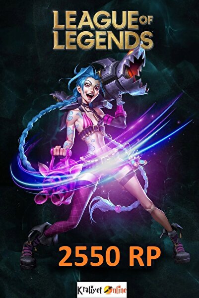KraliyetOnline League of Legends 2550 RP LOL