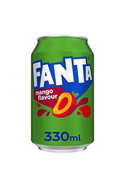 Fanta Mango – Carbonated Refreshing Drink with Mango Flavor, 330 ml