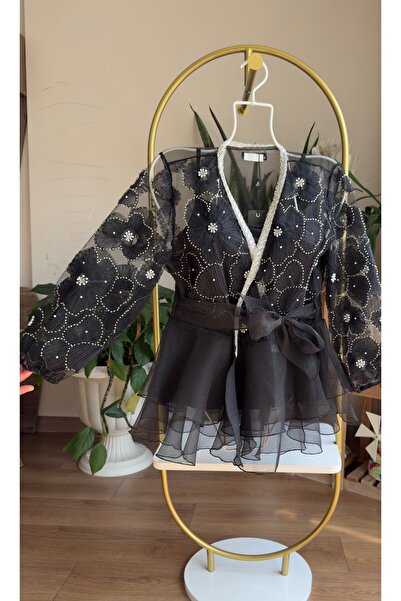 NG BUTİK COLLECTİON Taş İşlemeli İthal Bluz
