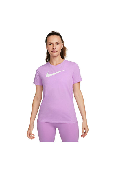 Nike Femei& # x27;s Tricou cu mânecă scurtă Dri-FIT Swoosh S