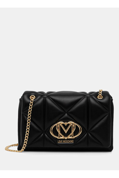 Love Moschino Siyah Kadın Omuz Çantası JC4041PP1OLC0000