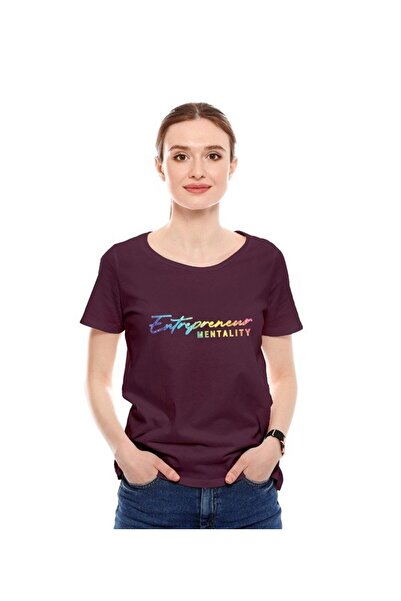 not Unisex Printed Design T-Shirt (Entrepreneur Mentality)| Round Neck Regular Fit T-shirt