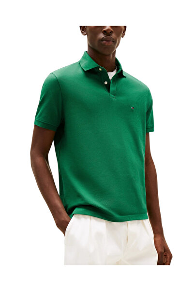Tommy Hilfiger Ανδρικό 1985 Regular Polo Πράσινο MW0MW17770-L4F
