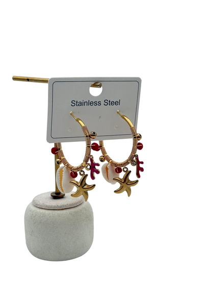 Bozhi Steel Earrings Business Woman Style Stylish Gift