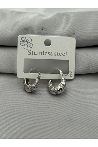 Bozhi Steel Earrings Elegant Gift