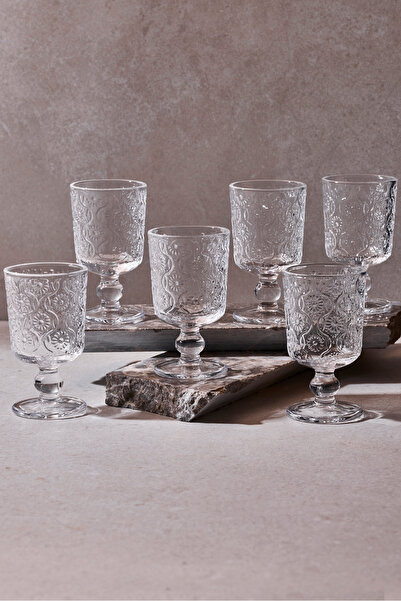 Perotti Albie Glass Set of 6 Coffee Side Glasses 60 ml