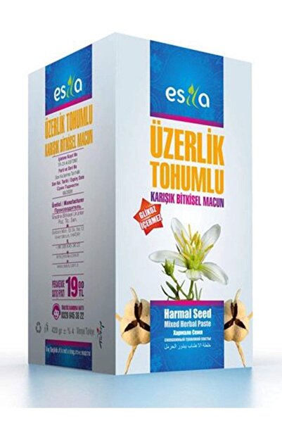 ESİLA Üzerlik Tohumlu Macun 420 Gr.