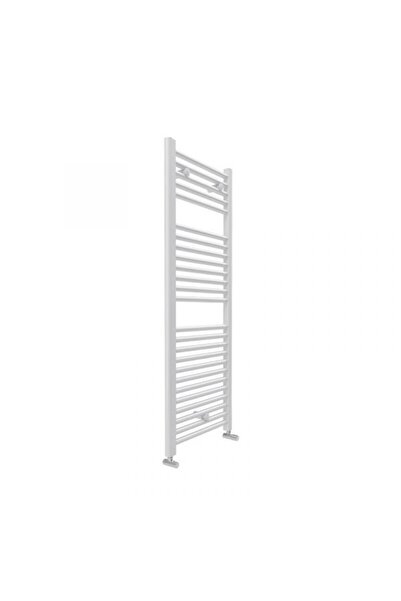 ROMSTAL Towel rail bathroom radiator, white, steel, straight, Vision, 500 x 1...