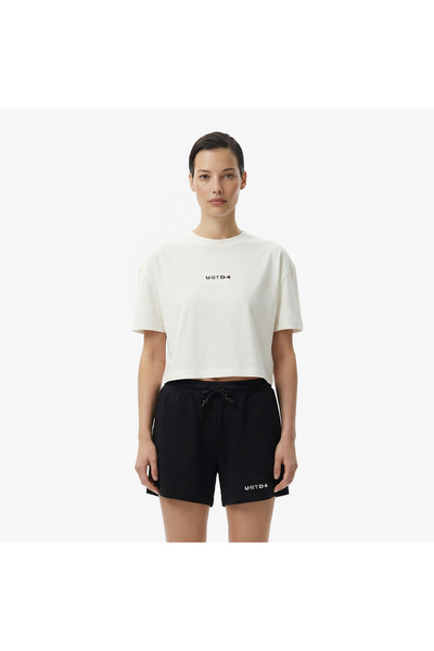 United4 Regular Fit Women's Black Shorts