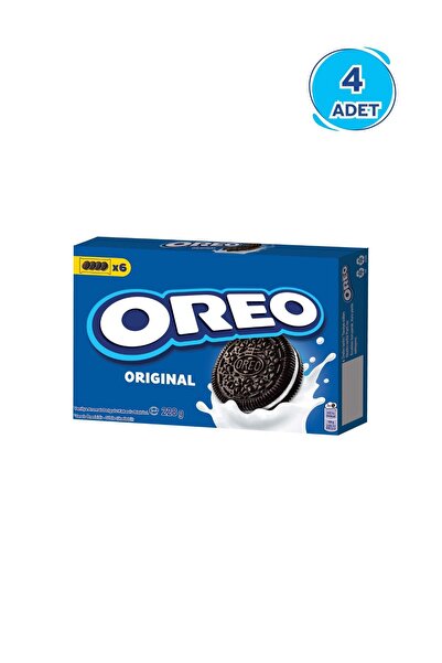Oreo Oreo Bisküvi Klasik 228gr - 4 Paket