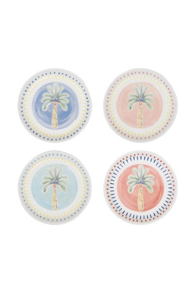 The Mia Italian Summer Coasters Set of 4 - 10 cm