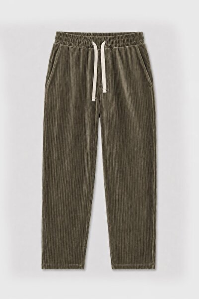 VAMOSCLO Pantalone od tkanine Terry Towel, kaki