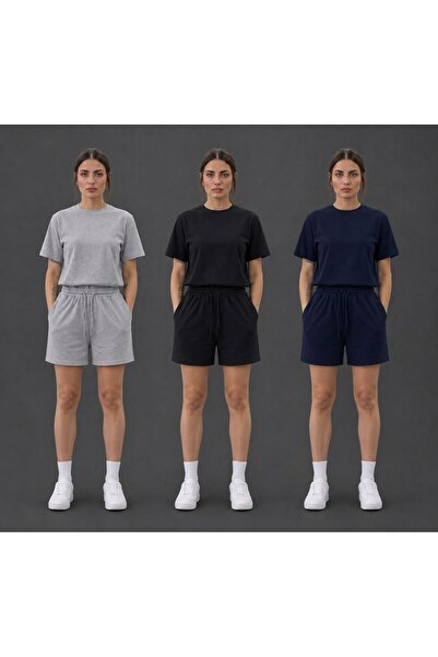 cavın 3 Colors Black Gray Navy Blue Shorts Bermuda Casual Stylish Clothing
