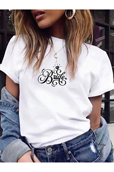 WYOS Tricou alb - Bride