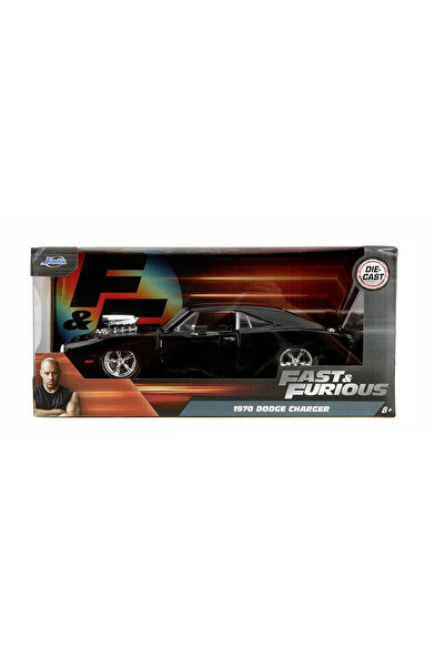 NO BRAND JADA FAST AND FURIOUS MAȘINĂ METALICĂ DODGE CHARGER 1970 SCARA 1:24
