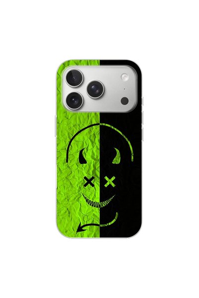 PPKin iPhone 17 Pro Compatible Devil 1 Design Transparent Case