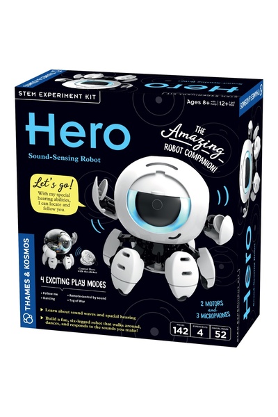 Thames & Kosmos Kit robot STEM cu detecție sonoră