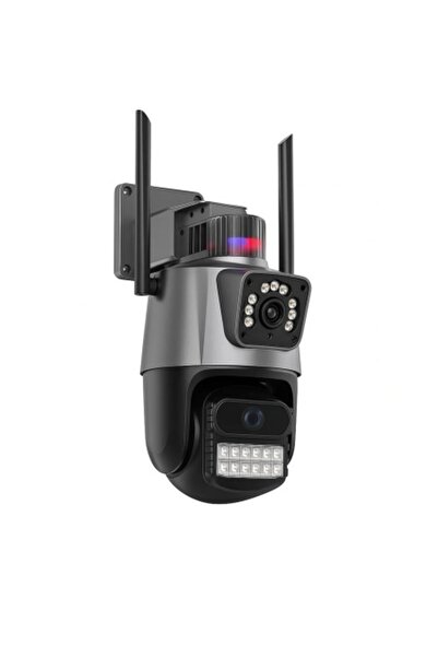 Jortan 9687 PRO WiFi Surveillance Camera, 6 MP, Dual Lens, PTZ 360°, Outdoor ...