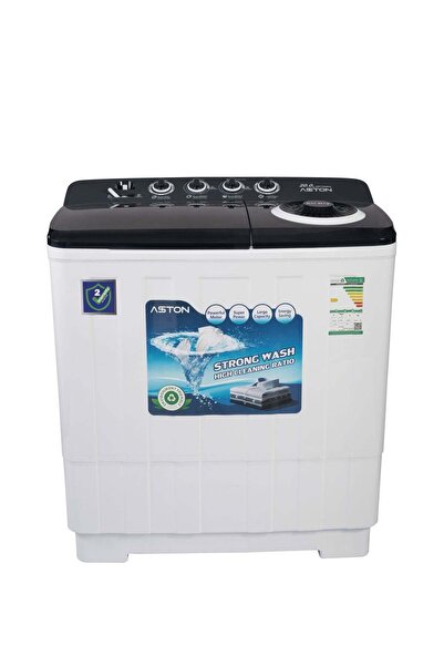 Aston Twin Tub Washing Machine, 20Kg, Without Pump, Single Water Inlet, White...