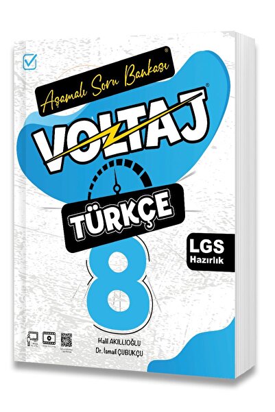 Berkay Yayıncılık 8.SINIF VOLTAJ AŞAMALI TÜRKÇE SORU BANKASI