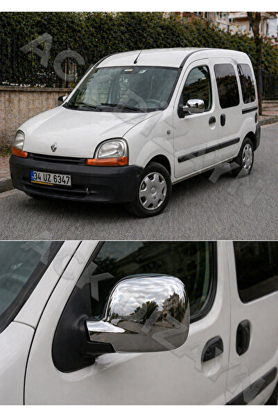 ACK Dizayn RENAULT KANGOO 1997-2006 ARACINIZA ÖZEL ÜRETİM KROM AYNA KAPAĞI A+...