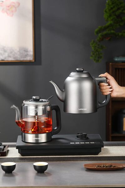 Lepresso AuraBrew Tea Brewer and Water Boiler with Interactive Panel, 1000ml ...